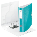 Ordner A4  Active  8cm eisblau metallic