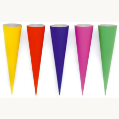 Bastel-Schultüte 70 cm sort.