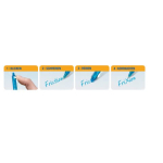 Tintenroller PILOT Frixion CLICKER 0,7 radierbar, pink