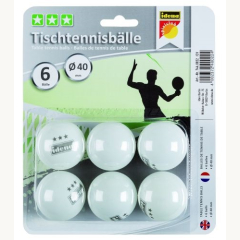 Tischtennisbälle 3* 6er Pack