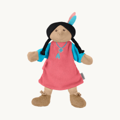 Handpuppe Indianer
