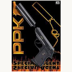 25er Specialagent PPK m. Schalldämpfer
