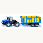 1947 Traktor mit Silagewagen