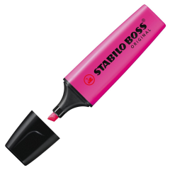 Textmarker Boss lila