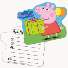 Einladungskarten Peppa Pig