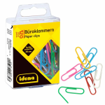 Büroklammern Idena bunt