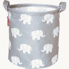 Aufbewahrungskorb grau Elefant