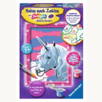 Malen nach Zahlen  F Einhorn