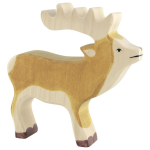Holztiger Hirsch