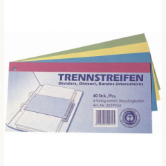 Trennstreifen 4farbig