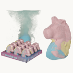 Sprudelnde Badekugel Einhornkopf