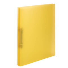 Ringbuch A4, 2 Ring, gelb