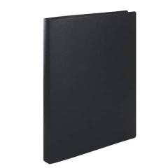 Ringbuch A4 trans. schwarz