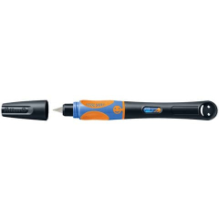Pelikan Füllfederhalter Griffix neon blackRechtshänder