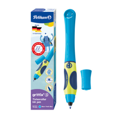 Pelikan Tintenroller Griffix fresh blue Rechtshänder