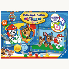 Malen nach Zahlen PawPatrol