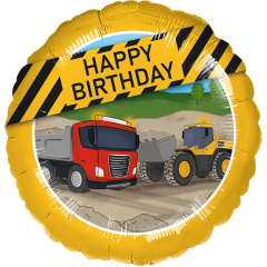 Folienballon Construction Party