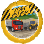 Folienballon Construction Party