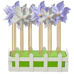 Windrad-Stecker Frühlingsfreude