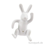 Porzellan Kletterhase. Schwarzbommel.