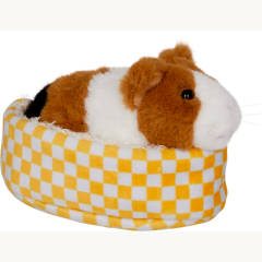 Meerschweinchen Lola im Korb