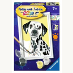 Malen nach Zahlen Niedlicher Hund
