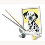 Malen nach Zahlen Niedlicher Hund