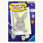 Malen nach Zahlen Niedliches Kaninchen