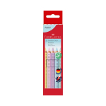 FaberCastell Farbstiftetui Jumbo Grip Pastell 5St.