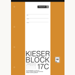 BRUNNEN KIESER-Arbeitsblätterblock A4 Lin. 17 liniert