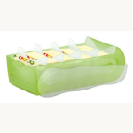 Karteikasteni Croco A8 orange transparent