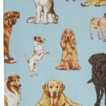 Geschirrtuch I love Dogs