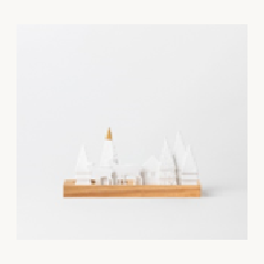 räder Lichtobjekt Wald