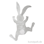 Kletterhasen. Frohe Ostern ihr Hasen.