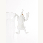 Kletter Santa. Goldene Sterne.