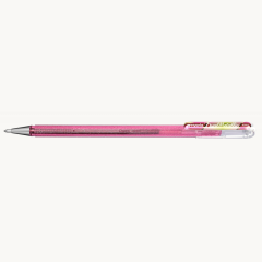 Pentel Gelschreiber Duarl 0,5mm  silber
