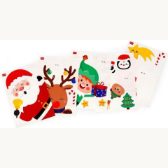 LEGAMI Fensteraufkleber Weihnachten