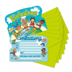 Einladungs-Set Kinder der Welt