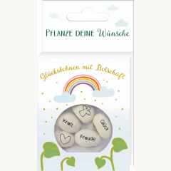 Geprägte Saatbohnen - Pflanze deine Wünsche