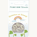Geprägte Saatbohnen - Pflanze deine Wünsche
