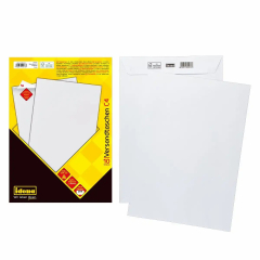 Idena Versandtaschen ohne Fenster C4 weiß