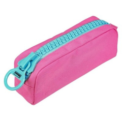 Idena Schlamperrolle Riesenzipper magenta/türkis