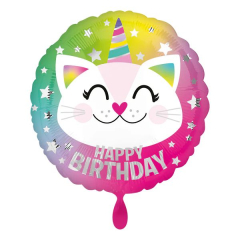Folienballon Caticorn