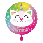 Folienballon Caticorn