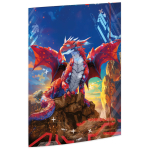 Sammel-/Gummizugmappe A3 Karton Drache
