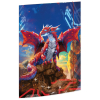 Sammel-/Gummizugmappe A3 Karton Drache
