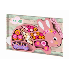 Holz-Perlenset Häschen