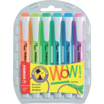 STABILO Textmarker 6St sortiert Swing cool