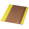 Sammel-/Gummizugmappe Karton A4 neongelb