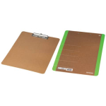 Klemmbrett Karton A4 neongrün